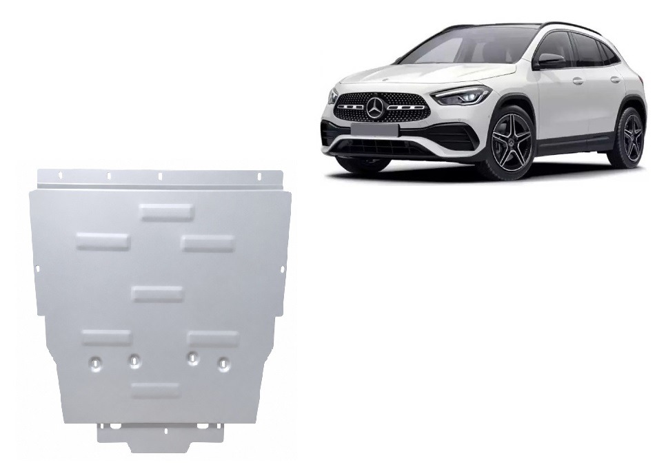 Skid Plate Aluminio Motor+ | Mercedes GLA (2018-2026) - 2