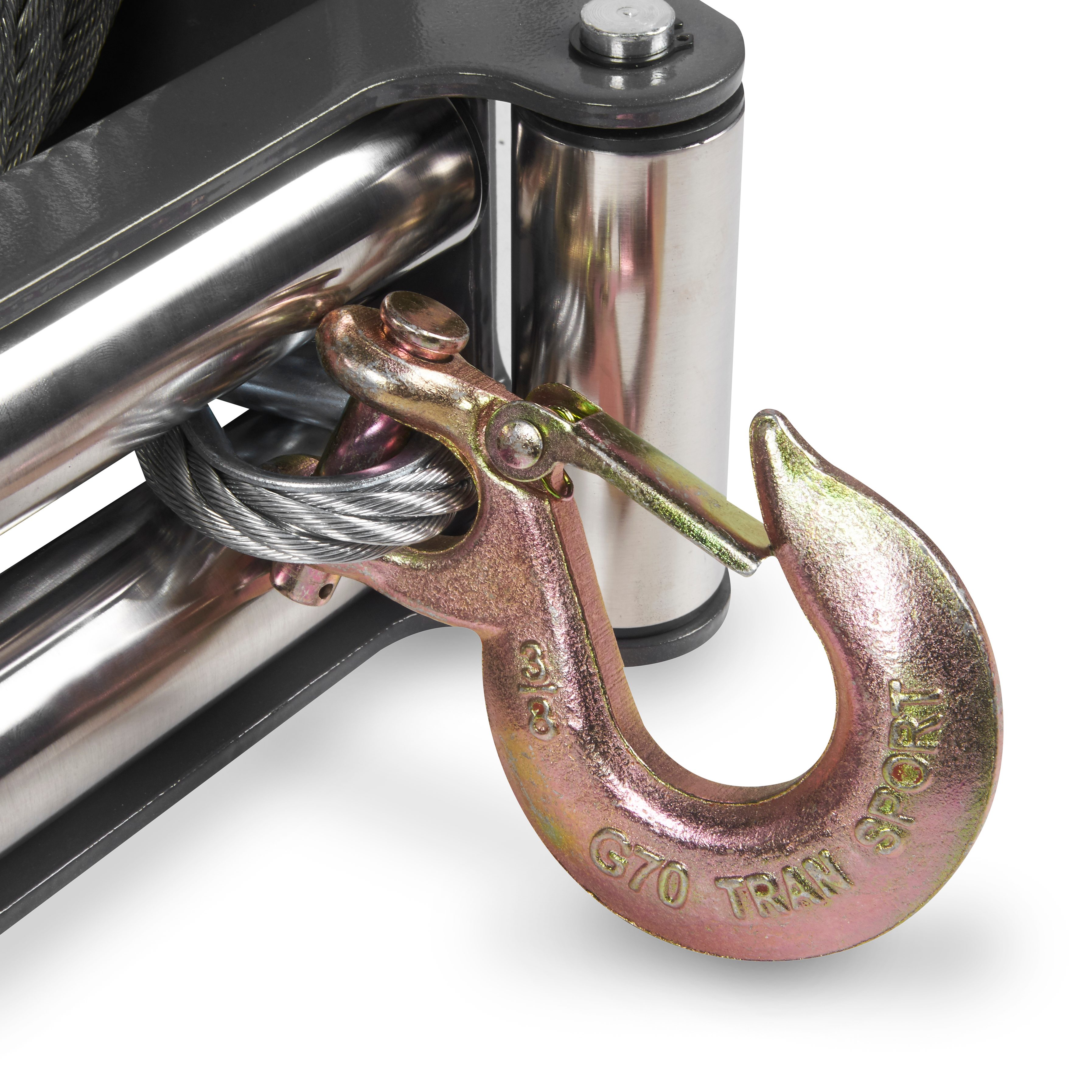 Vinsj Warrior Winches EN 6000 - Ståltau 12V - 10