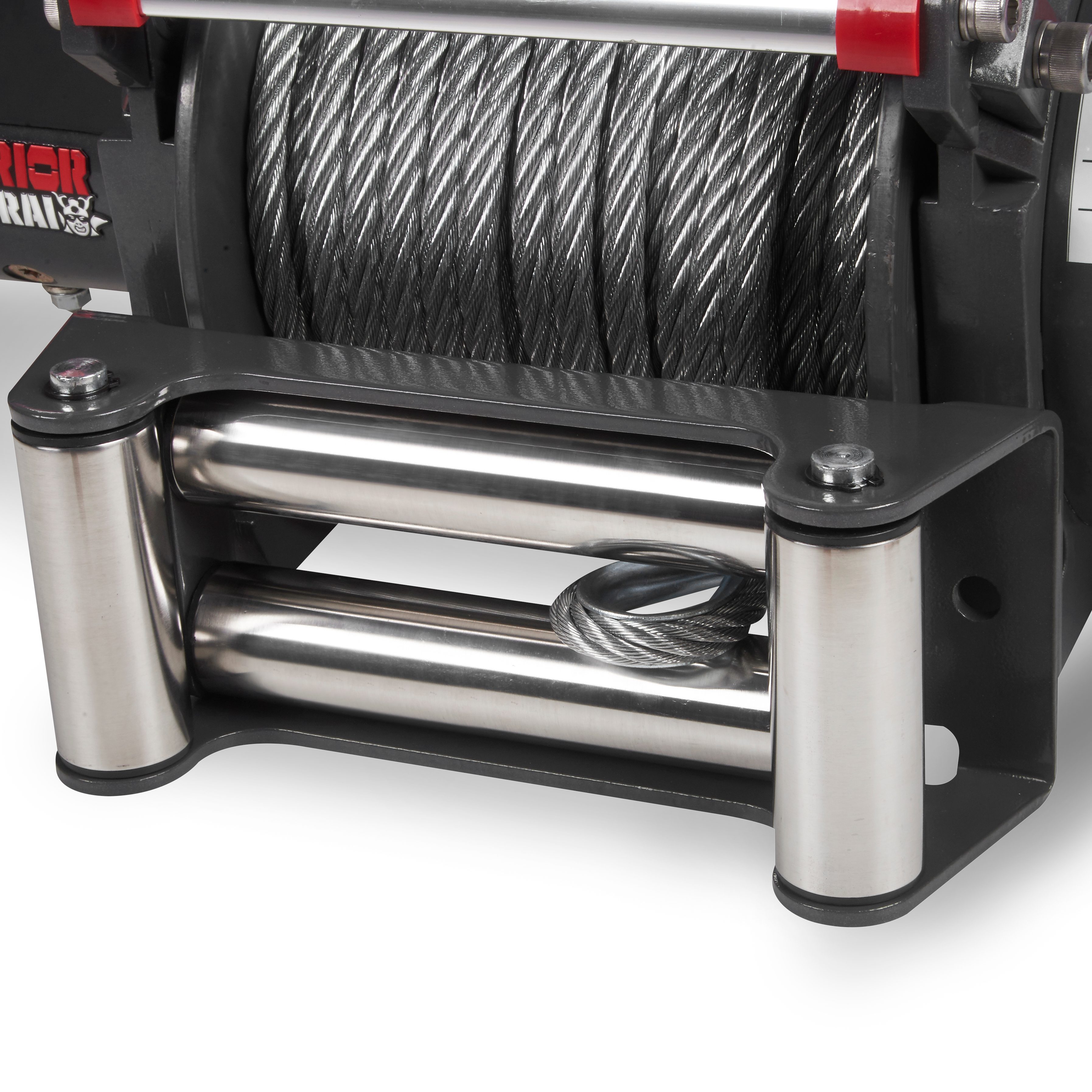 Vinsj Warrior Winches EN 6000 - Ståltau 12V - 9