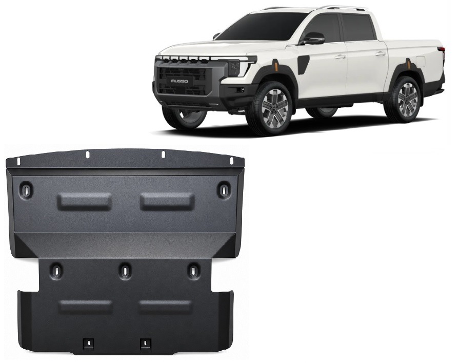 Bunnplate Stål Motor+ | KGM Musso (2026-2026) - 2