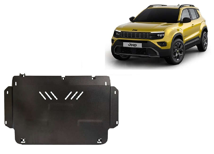 Stalowa osłona podwozia silnika+ | Jeep Avenger (2023-2026) - 2