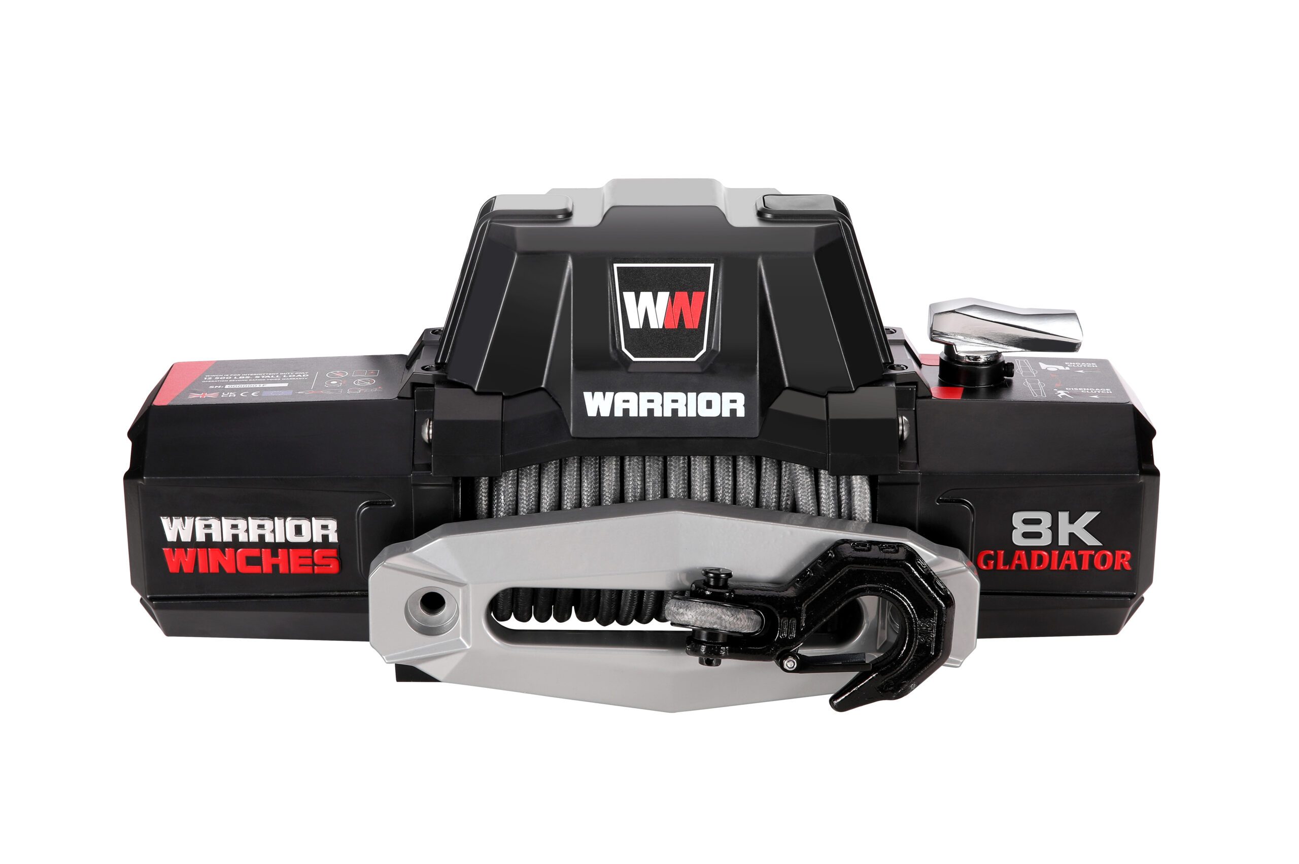 Vinsch Warrior Winches Gladiator 12500 - Armortek Extreme 12V