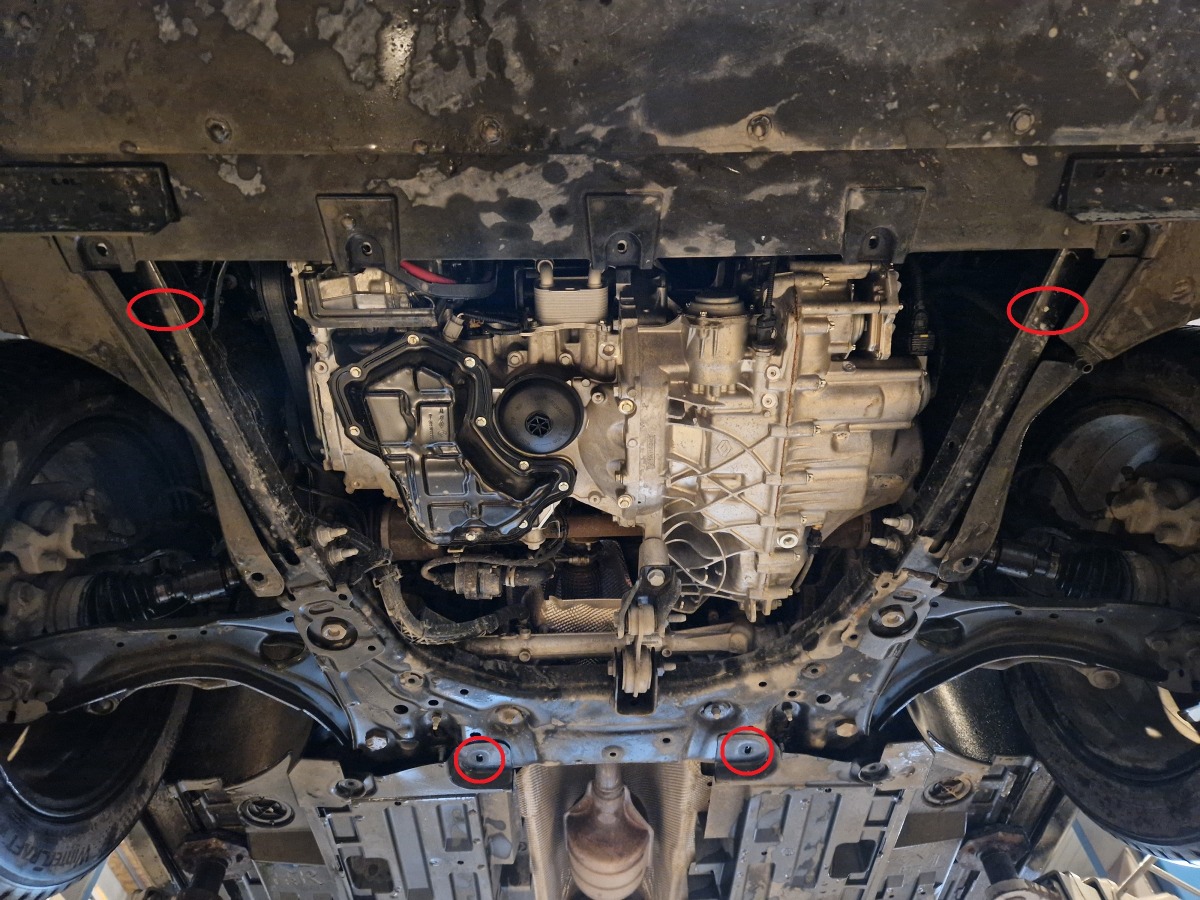 Bunnplate Stål Motor+ | Mitsubishi Grandis (2025-2026) - 4