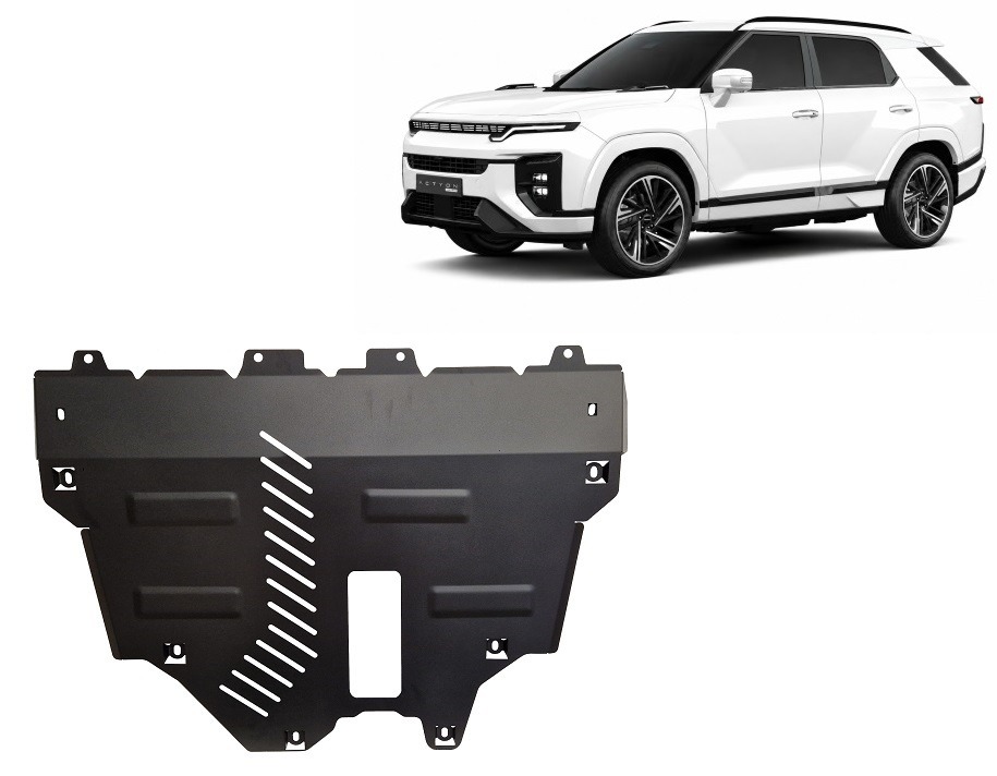 Skid Plate Steel Engine+ | KGM Actyon (2024-2026) - 2