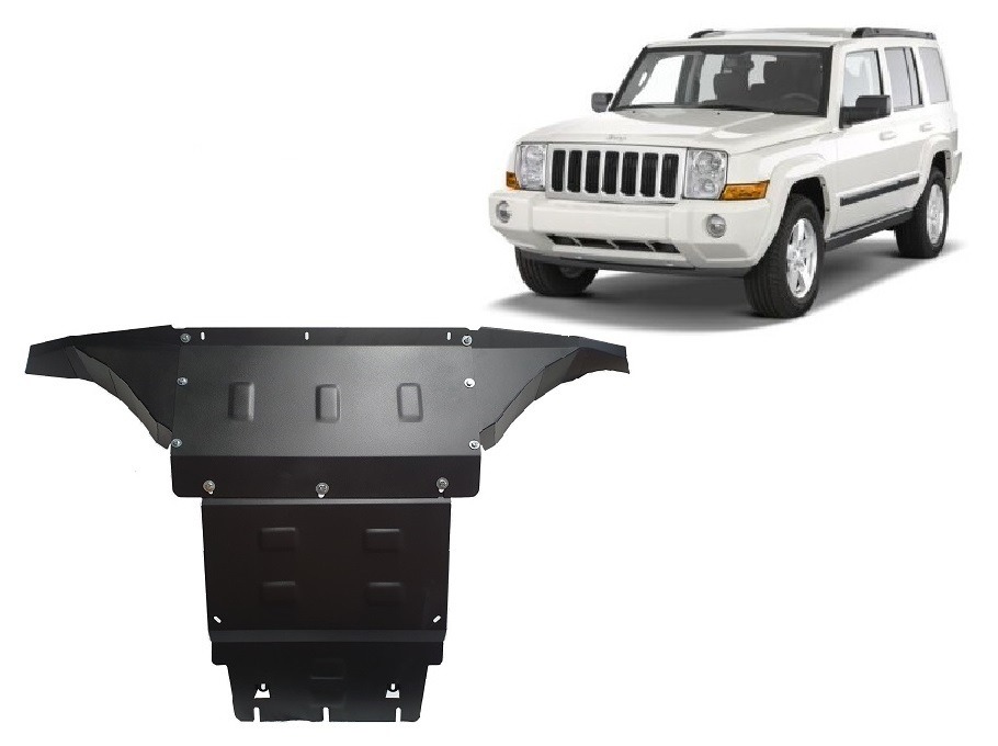 Skid Plate Acciaio Motore+ | Jeep Commander (2005-2010) - 2