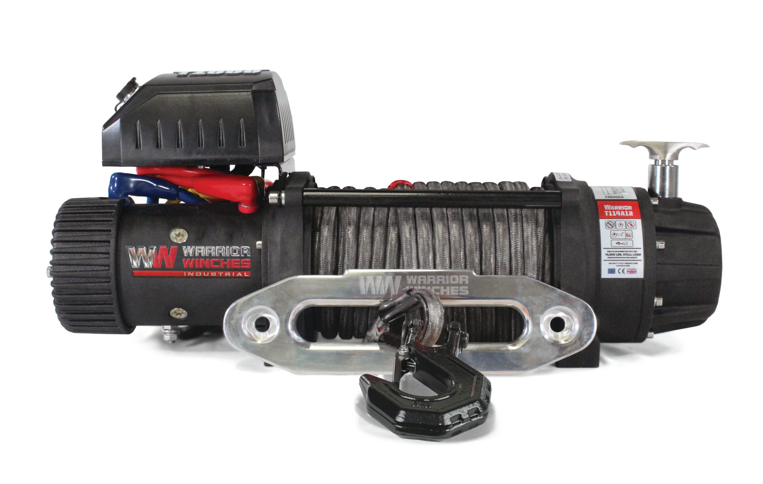 Warrior Winches T1000 14500 Severe Duty Winch - Armortek Extreme 12V
