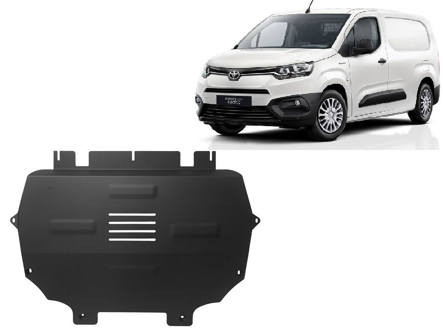 Skid Plate Acier Moteur+ | Toyota Proace City (2019-2026) - 2