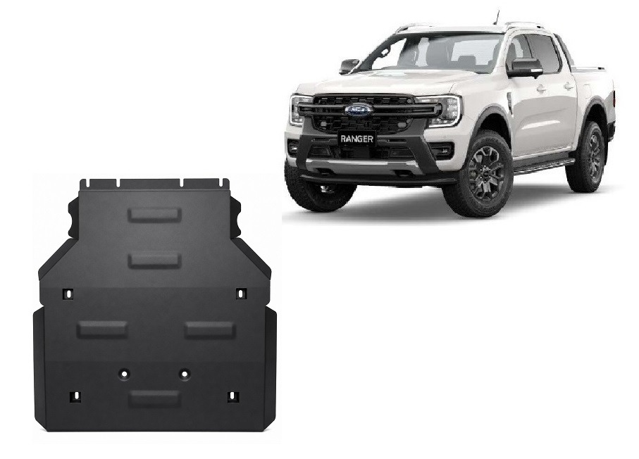 Skid Plate Aço Caixa de velocidades | Ford Ranger (2023-2026) - 2