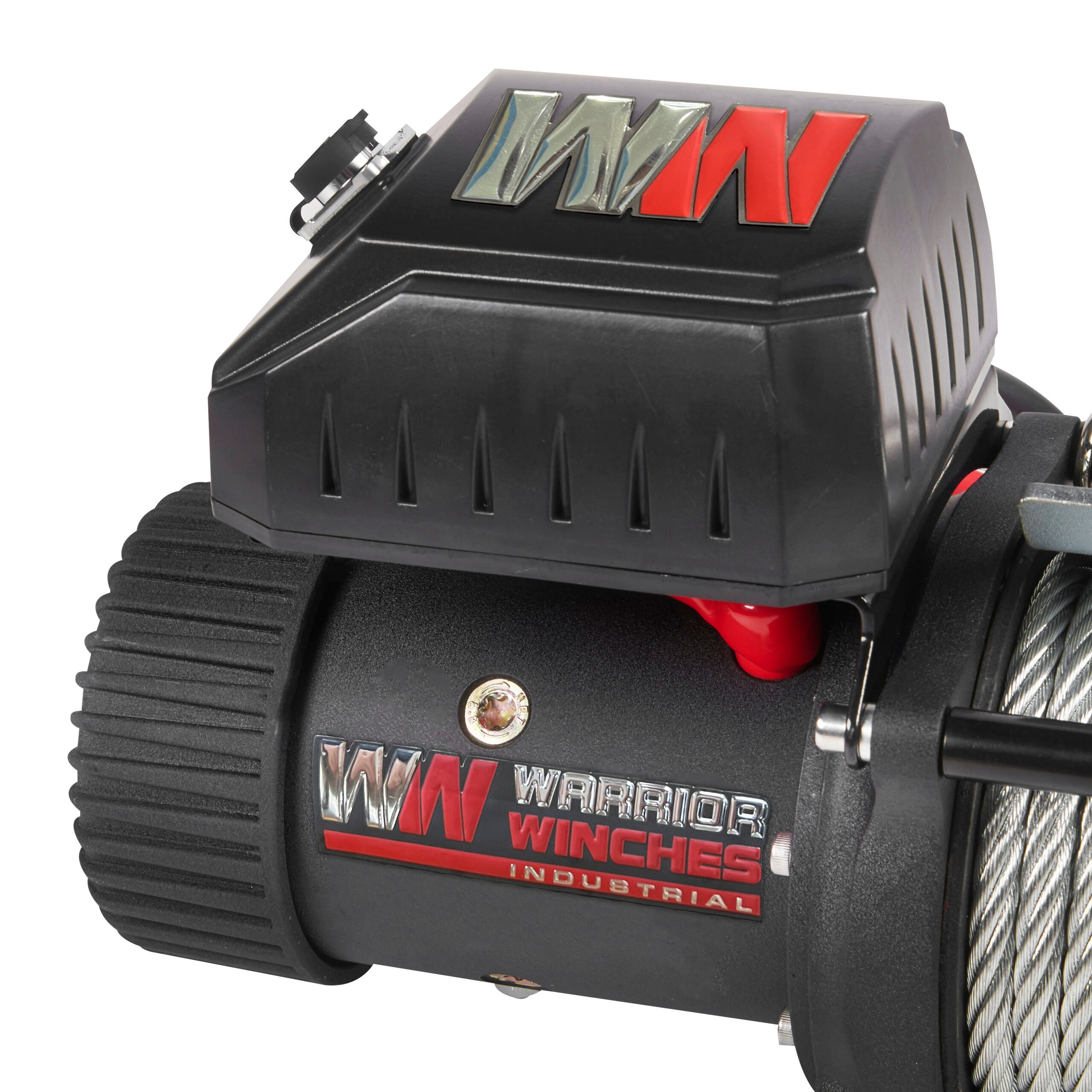 Vinsj Warrior Winches T1000 14500 Severe Duty - Stålwire 12V - 6