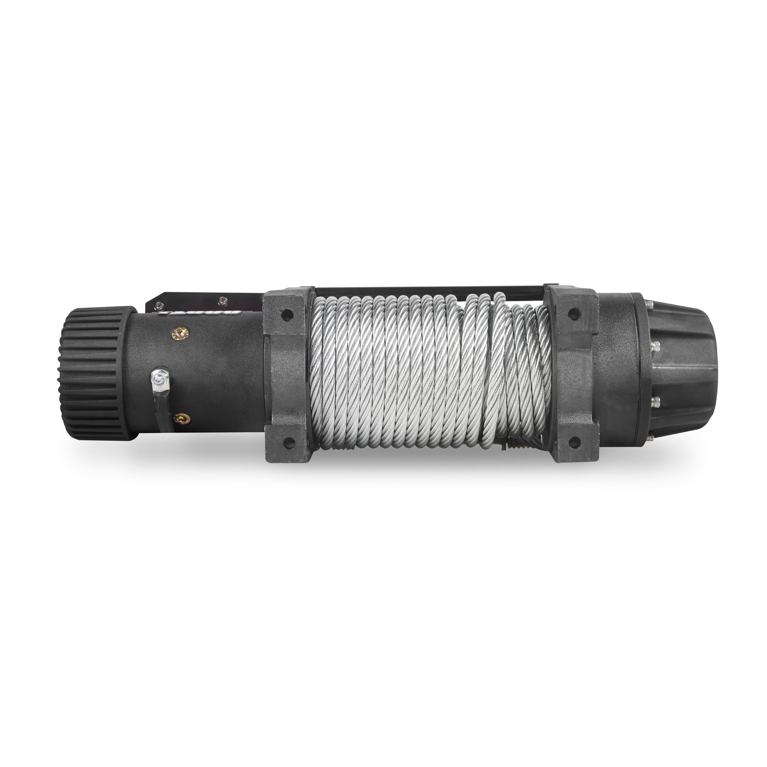 Vinsj Warrior Winches T1000 14500 Severe Duty - Stålwire 12V