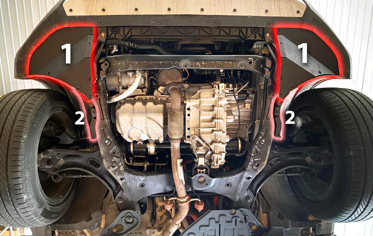 Skid Plate Steel Engine+ | BYD Seal U DM-i (2024-2026) - 4