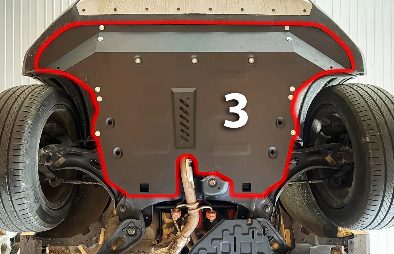 Skid Plate Steel Engine+ | BYD Seal U DM-i (2024-2026) - 6