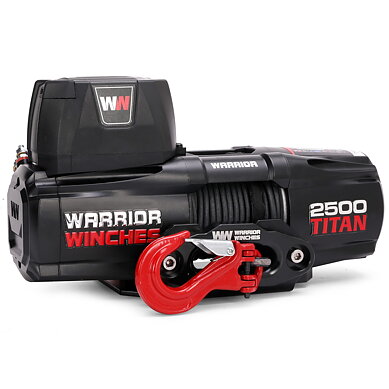 Warrior Winches Titan 2500 Armortek Extreme 12V Winch
