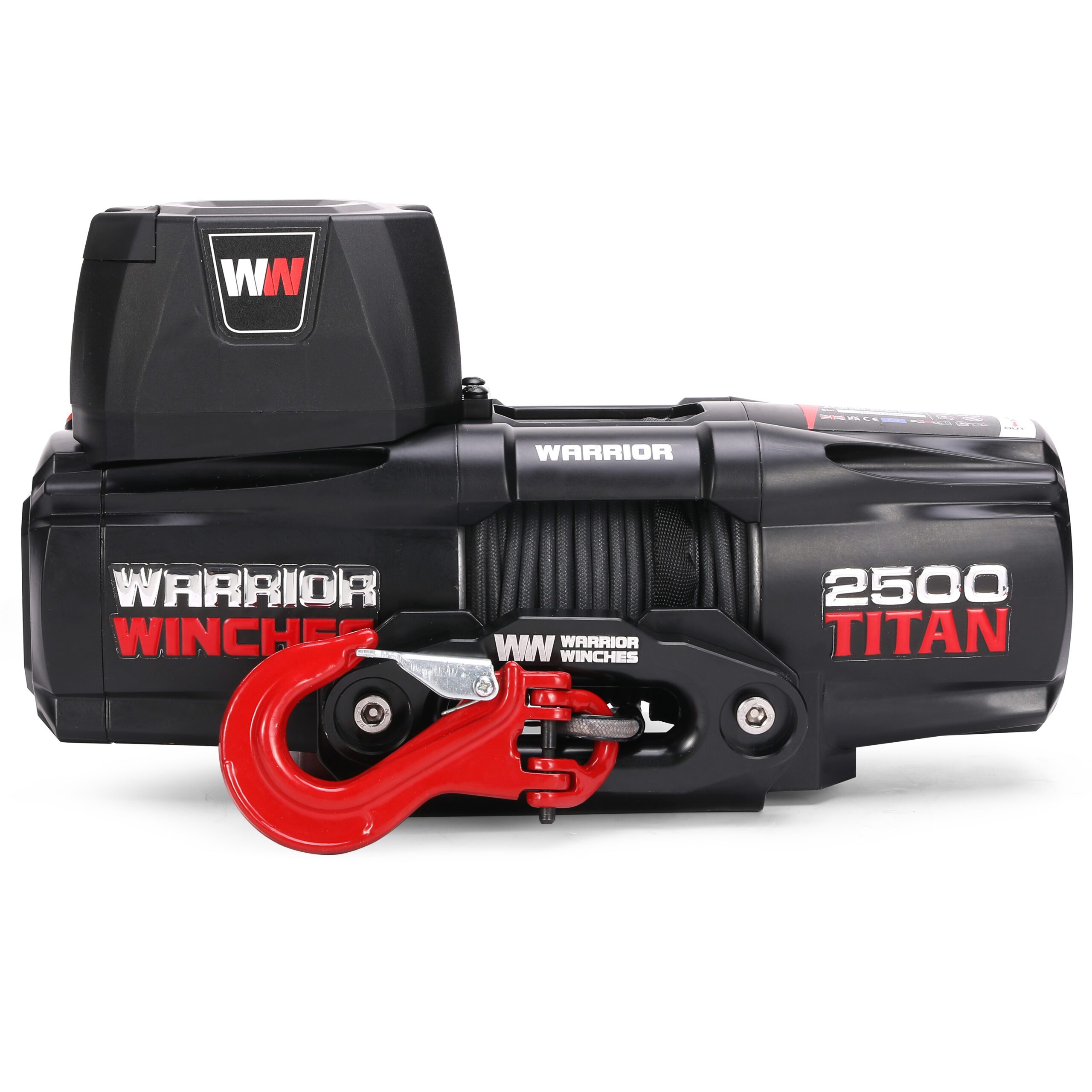 Warrior Winches Titan 2500 Armortek Extreme 12V Winch - 5