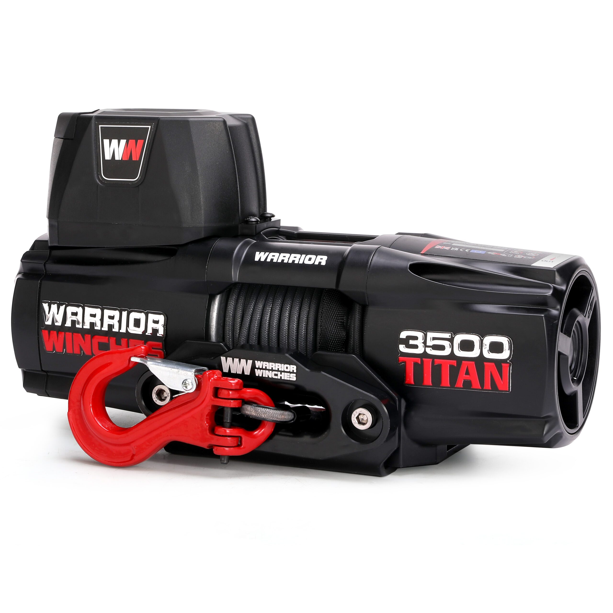 Vinsch Warrior Winches Titan 3500 - Armortek Extreme 12V - 3