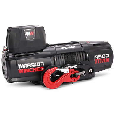 Warrior Winches Titan 4500 Armortek Extreme 24V Winch