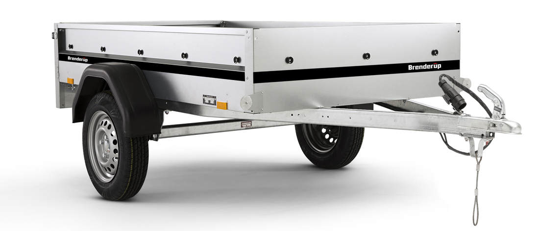 Brenderup Lågbyggd flakvagn Obromsad Serie 1000 203L 750 kg