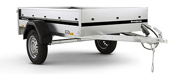 Brenderup Lågbyggd flakvagn Obromsad Serie 1000 203L 750 kg