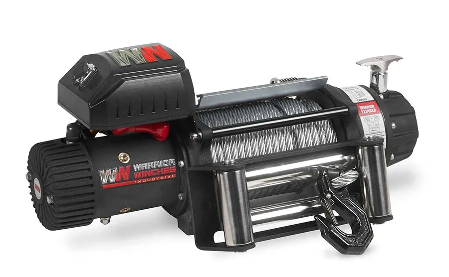 Warrior Winches T-1000 14500 Raskaan käytön vinssi teräsvaijeri 24V - 5