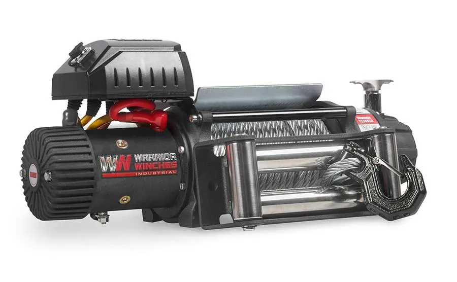 Warrior Winches T-1000 14500 Raskaan käytön vinssi teräsvaijeri 24V