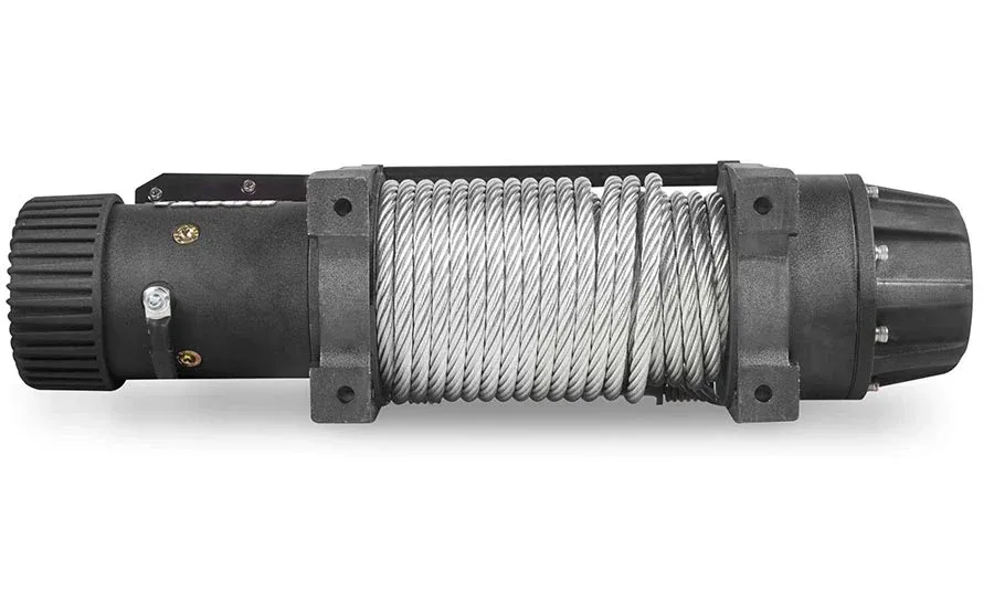 Warrior Winches T-1000 14500 Raskaan käytön vinssi teräsvaijeri 24V - 6