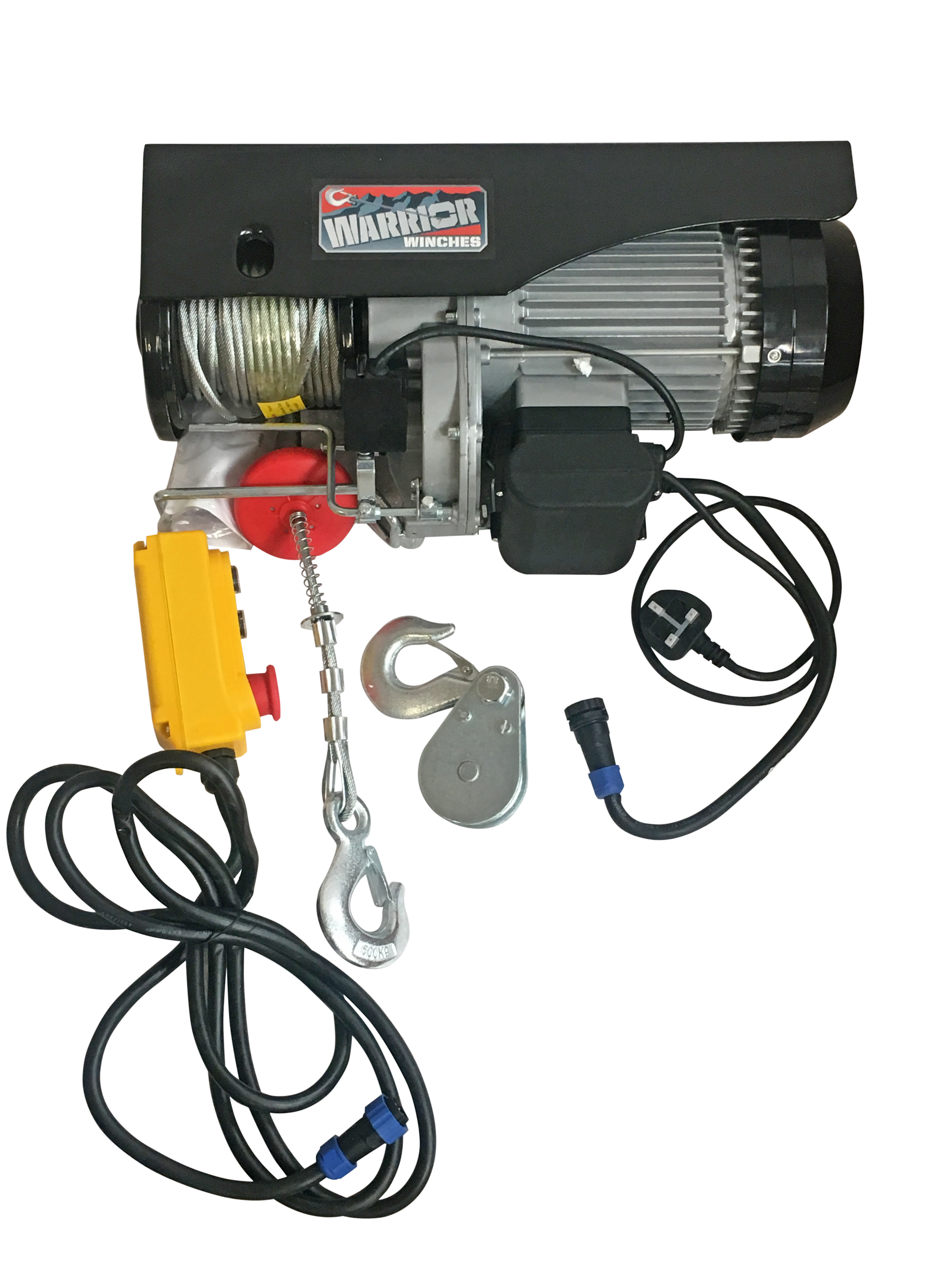 Elektrisk Lyftvinsch Warrior Winches 1000kg IP54 - 230 V