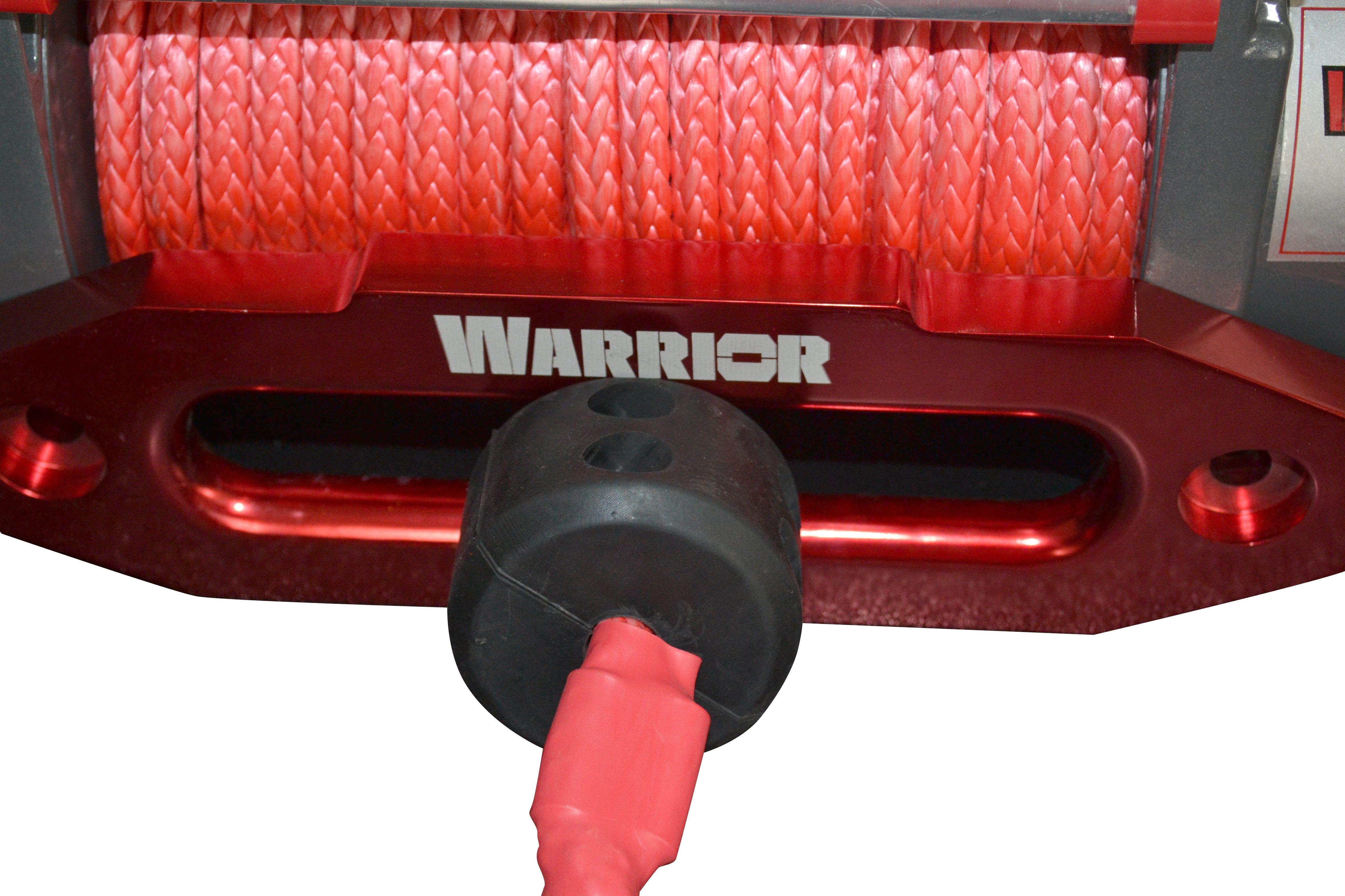 Warrior Winches Armortek syntetisk tau, komplett med kaus og krok 8mm – maks 8113 kg, 30m - 9