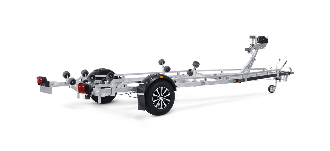 Brenderup Båttrailer Bromsad 22 fot X-line 1300 kg - 3