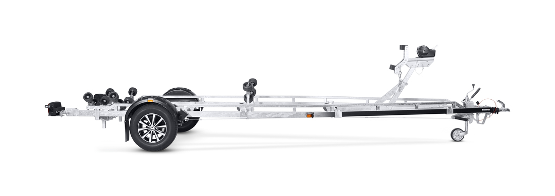 Brenderup Båttrailer Bromsad 22 fot X-line 1300 kg - 2