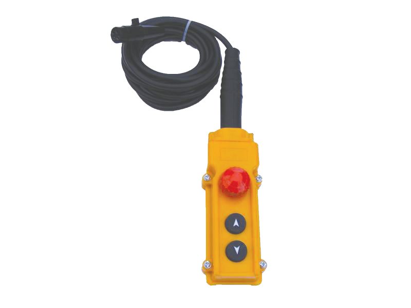 Langallinen kaukosäädin Warrior Winches, hätäseisillä, 4-napainen