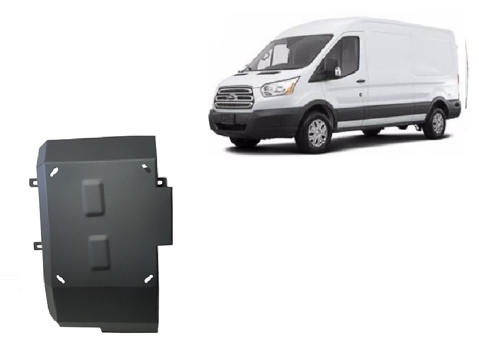 Skid plate Steel AdBlue | Ford Transit (2013-2019) - 2