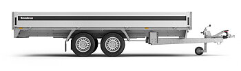 Brenderup Högbyggd flakvagn Serie 5000 420L 204B 3500 kg