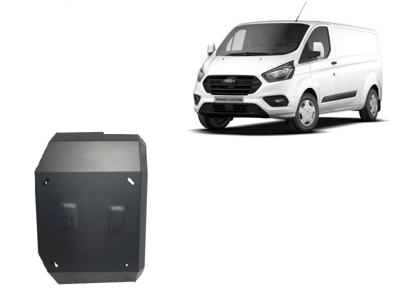 Bundplade Stål AdBlue | Ford Transit Custom (2020-2023) - 2