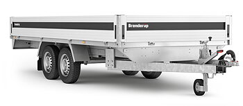 Brenderup Högbyggd flakvagn Serie 5000 420L 3500 kg