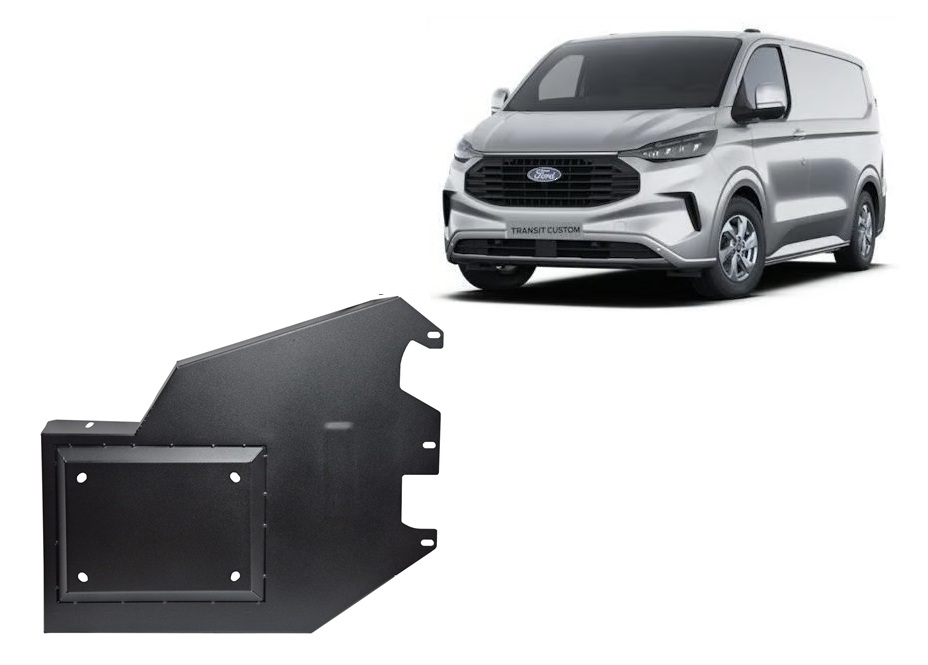 Bundplade Stål AdBlue | Ford Transit Custom (2023-2026) - 2