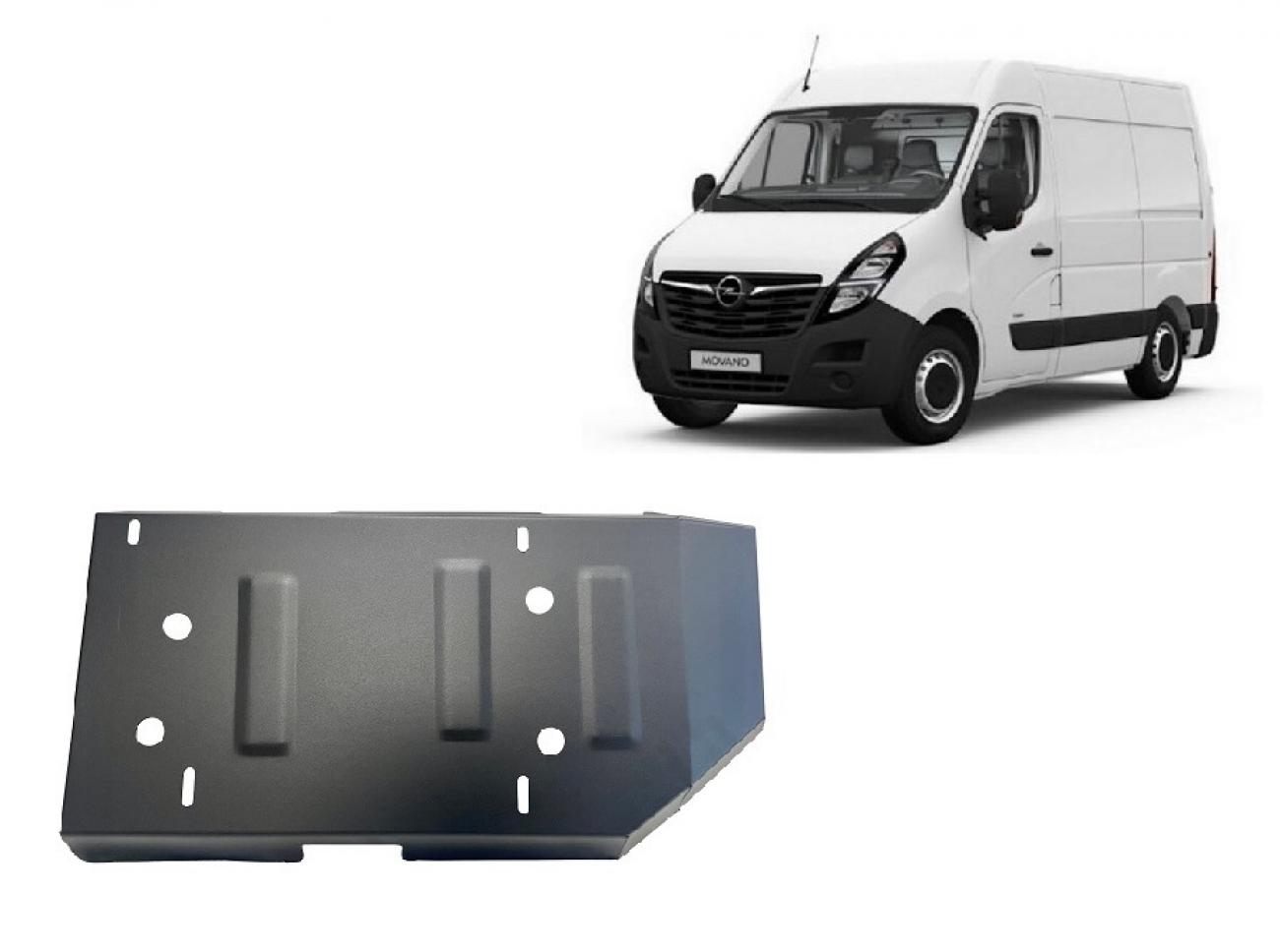 Bunnplate Stål AdBlue | Opel Movano C (2022-2026) - 2