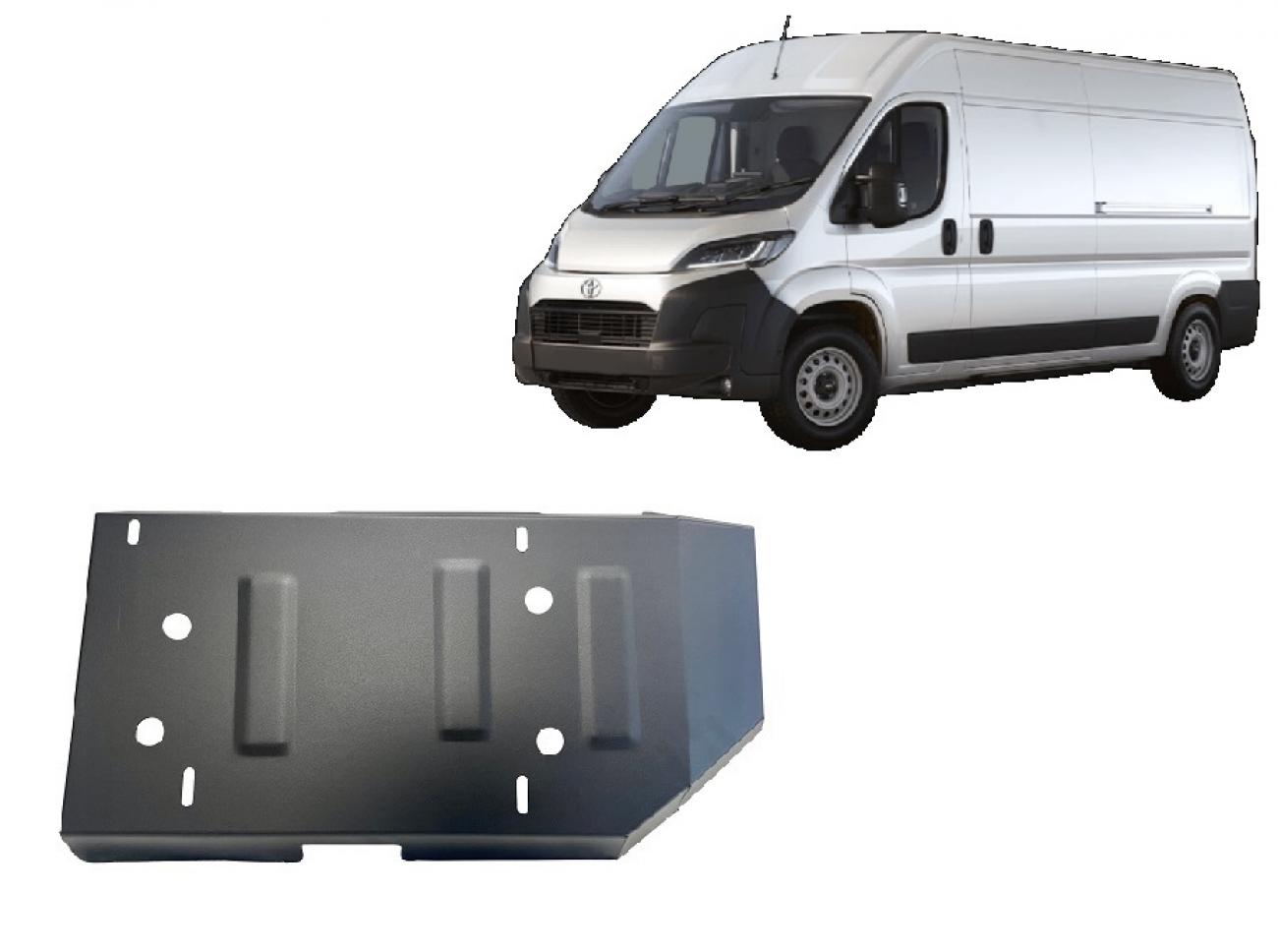 Skid plate Steel Fuel tank | Toyota Proace Max (2024-2026) - 2