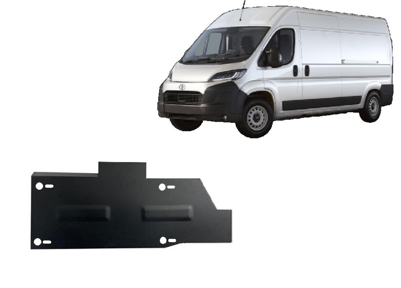 Skid plate Steel AdBlue | Toyota Proace Max - P1001282 (2024-2026) - 2