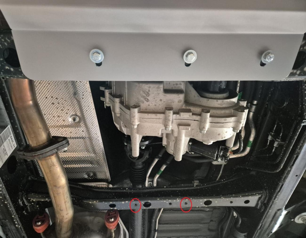 Hasplåt Aluminium Transferlåda | BAIC Beijing BJ60 (2022-2026) - 3
