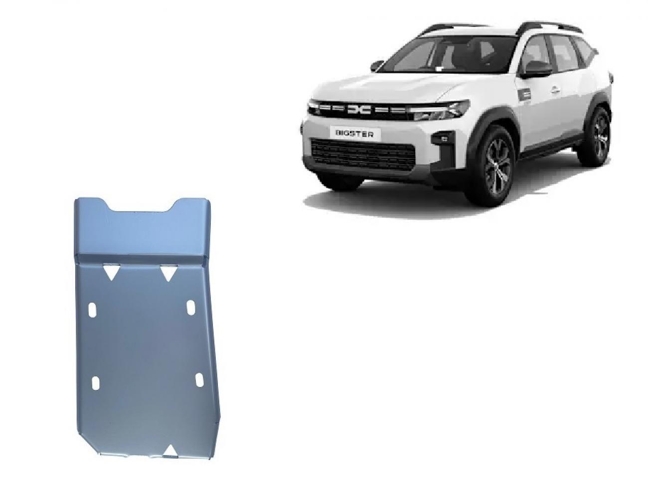 Hasplåt Aluminium Differential | Dacia Bigster 4x4 (2025-2026) - 2