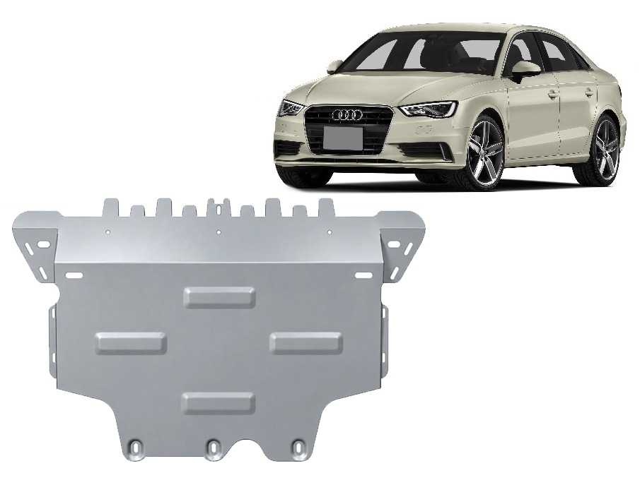 Proteção inferior em alumínio Motor+ | Audi A3 (2012-2020) - 2