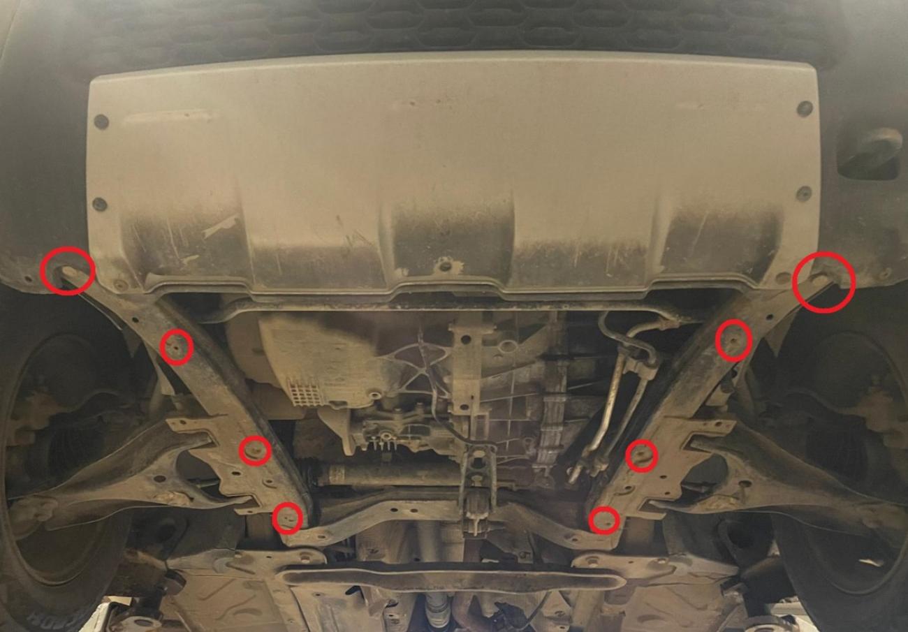Hasplåt Aluminium Motor+ | Dacia Duster (2010-2017) - 4
