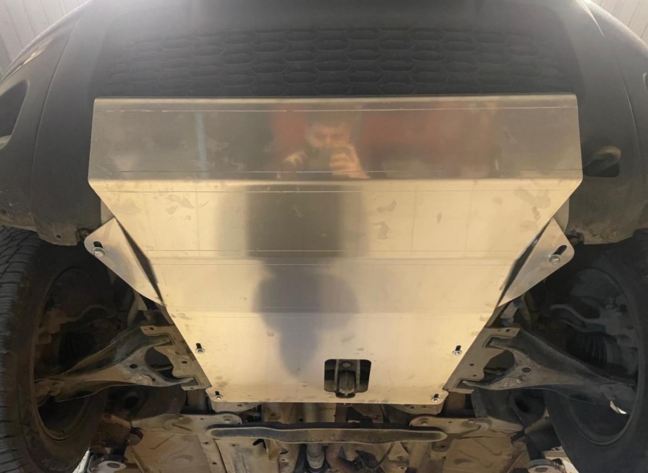 Hasplåt Aluminium Motor+ | Dacia Duster (2010-2017) - 6