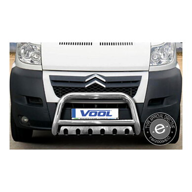 EU Bullbar with Skid Plate - Citroen Jumper 2007-2014