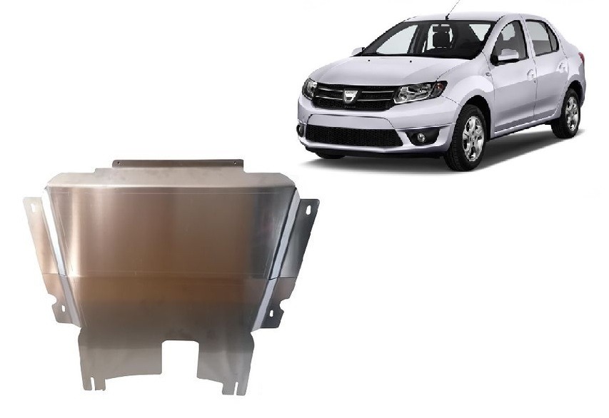 Proteção inferior em alumínio Motor+ | Dacia Logan 2 (2012-2020) - 2