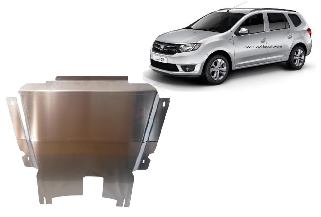 Bunnplate Aluminium Motor+ | Dacia Logan MCV (2012-2020) - 2