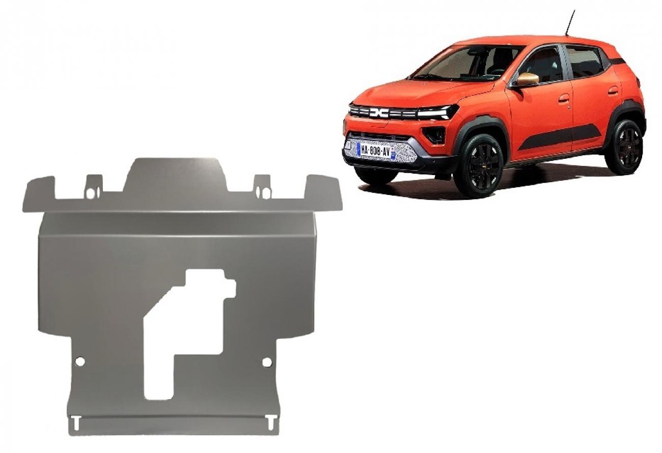 Skid plate Aluminium Engine+ | Dacia Spring (2024-2026) - 2