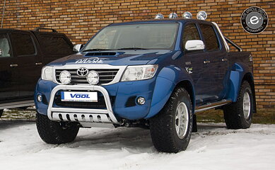 EU Frontbøyle med bunnplate - Toyota Hilux 2006-2015