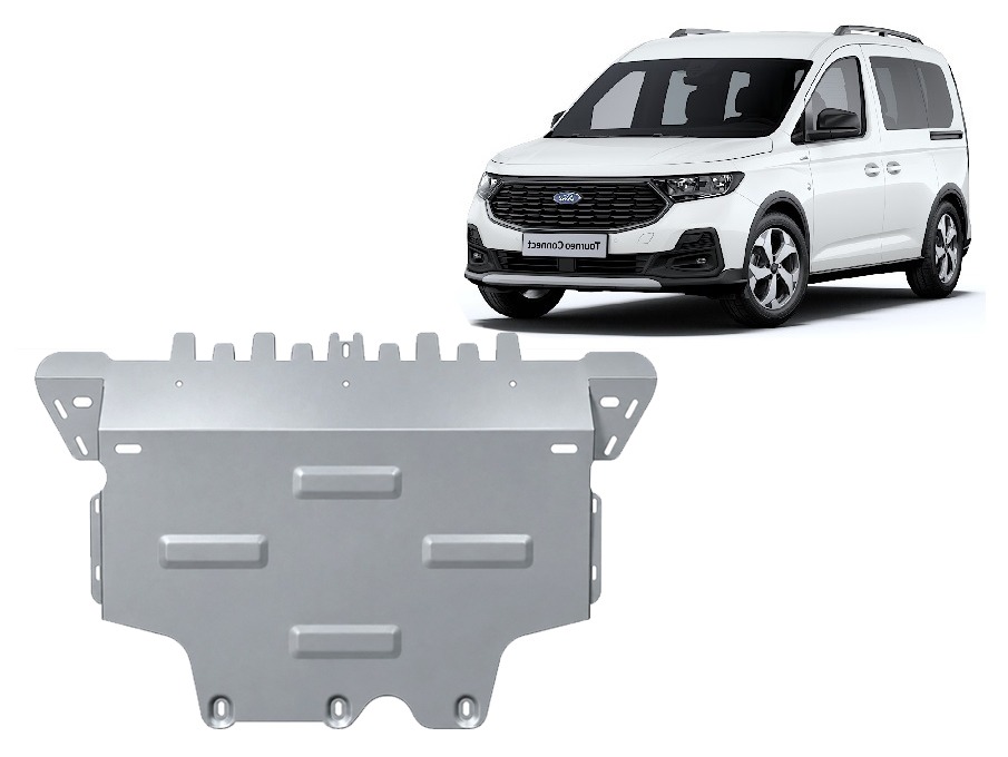 Aluminiowa osłona podwozia silnika+ | Ford Tourneo Connect (2021-2026) - 2