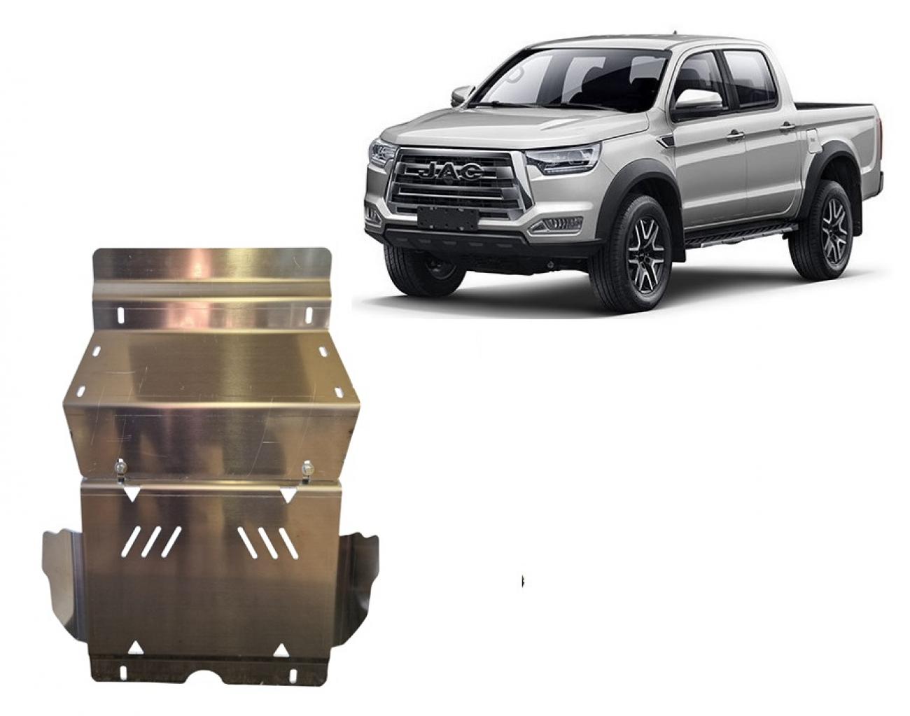 Skid plate Aluminium Engine+ | Jac T8 (2018-2026) - 2